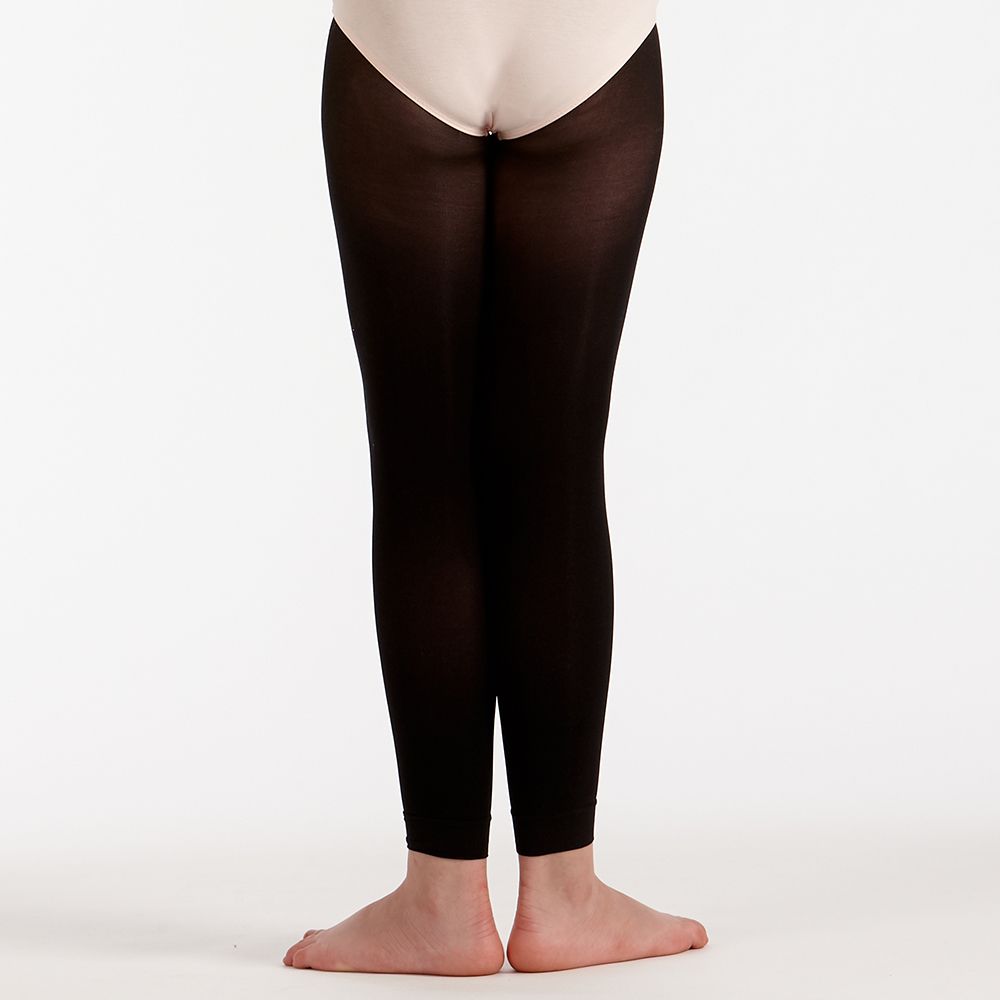 LADIES ADULT GIRL CHILD SILK FOOTLESS DANCE TIGHTS IN BLACK TAN THEATRICAL PINK - Hamtons Direct