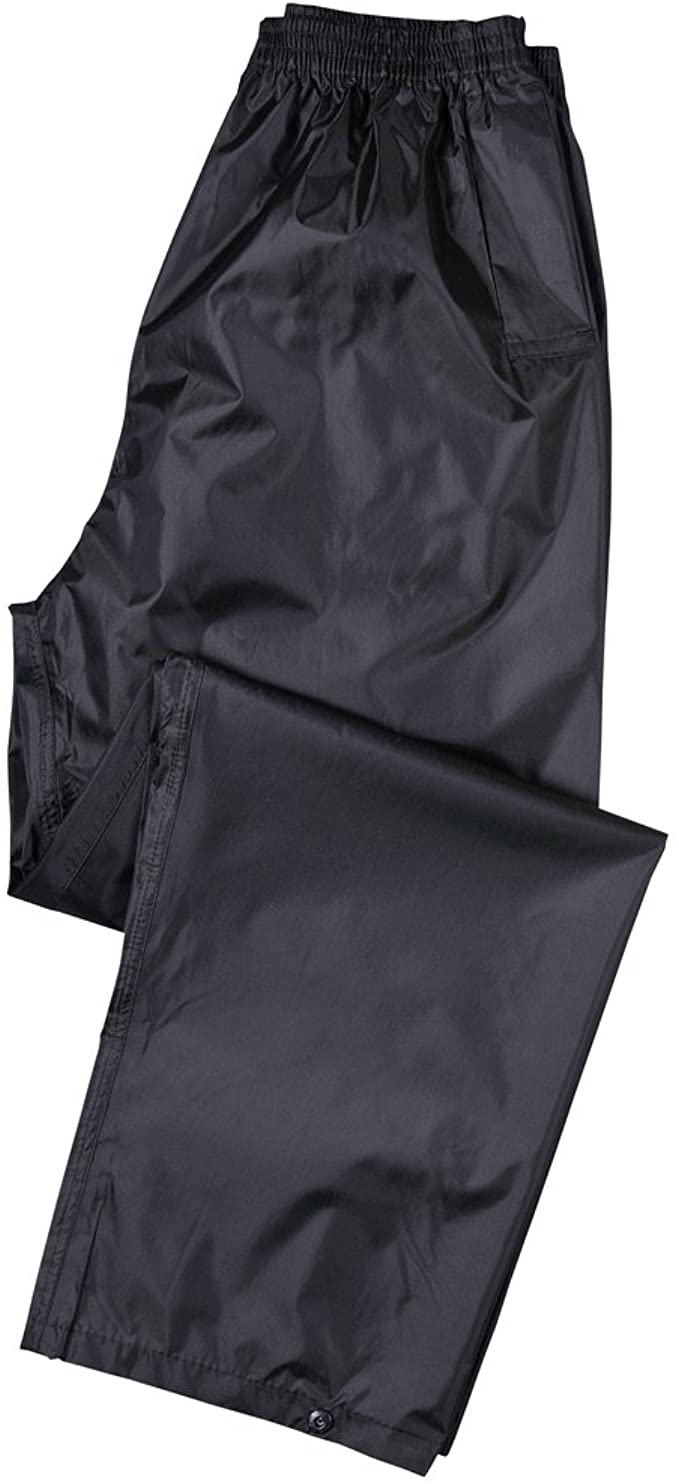 Portwest Rainsuit Classic Trouser Water resistant - Black - Hamtons Direct