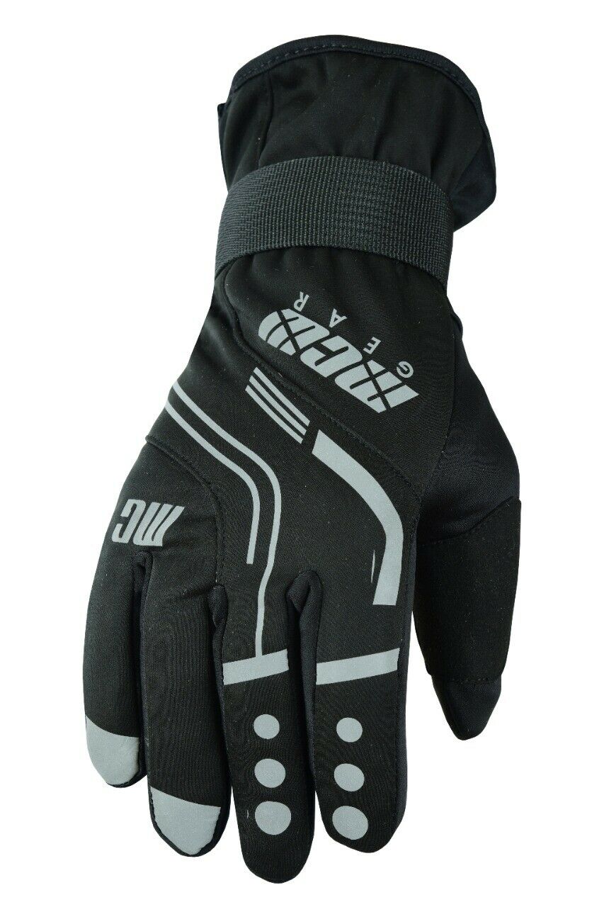 MENS SOFTSHELL BICYCLE TOUCHSCREEN MOTORBIKE MOTORCYCLE Sports GLOVES - Hamtons Direct