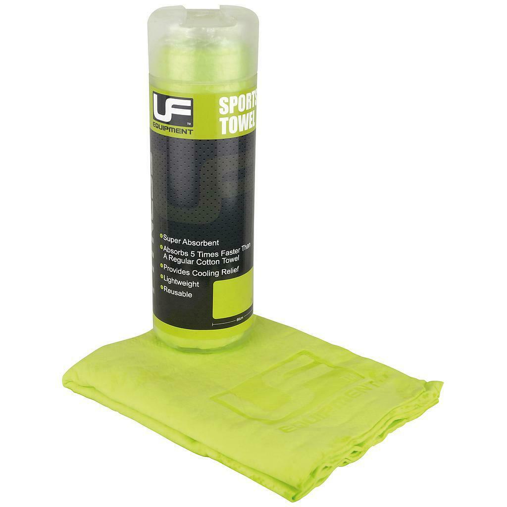 Urban Fitness Sports Gym Super Absorbent Lightweight Reusable Green Towel - Hamtons Direct