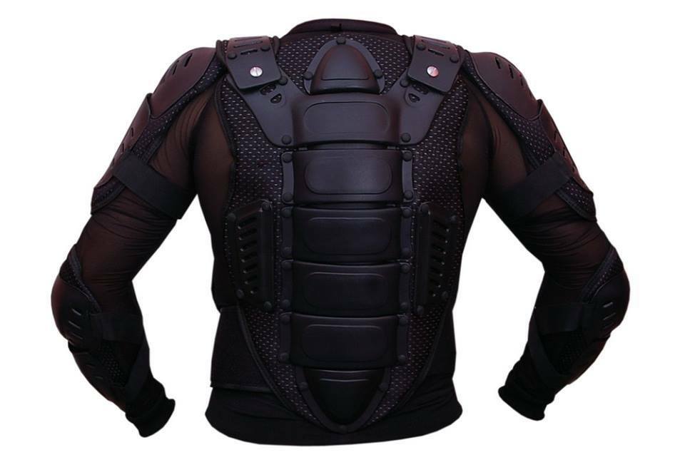 Body Armour Motorcycle Motorbike Motocross spine Protector Guard Bionic Jacket - Hamtons Direct