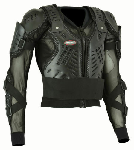 Body Armour Motorcycle Motorbike Motocross spine Protector Guard Bionic Jacket - Hamtons Direct