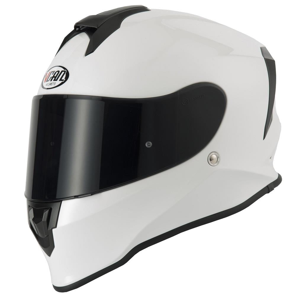 VCAN V151 Full Face Motorcycle Motorbike Crash Safety Adult Helmet Clear Visor - Hamtons Direct
