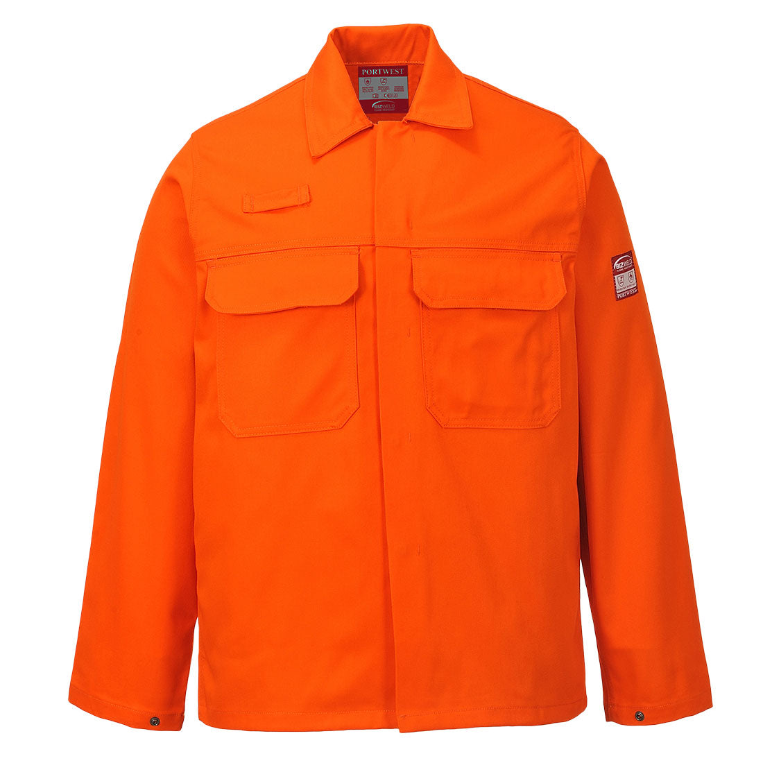 Portwest Bizweld BIZ2 Flame Resistant Welding Workwear Hazard Protection Jacket - Hamtons Direct