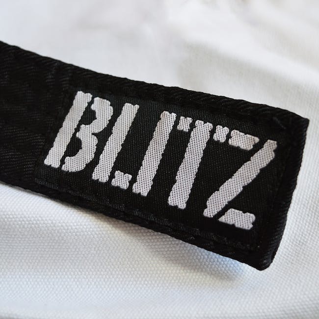 Blitz Karate Discipline Duffle Black White Bag MMA Equipment Carrier - Hamtons Direct