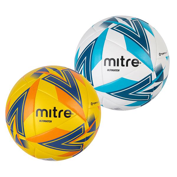Mitre Ultimatch Match Ball Adults Kids Football Players Outdoors - Hamtons Direct