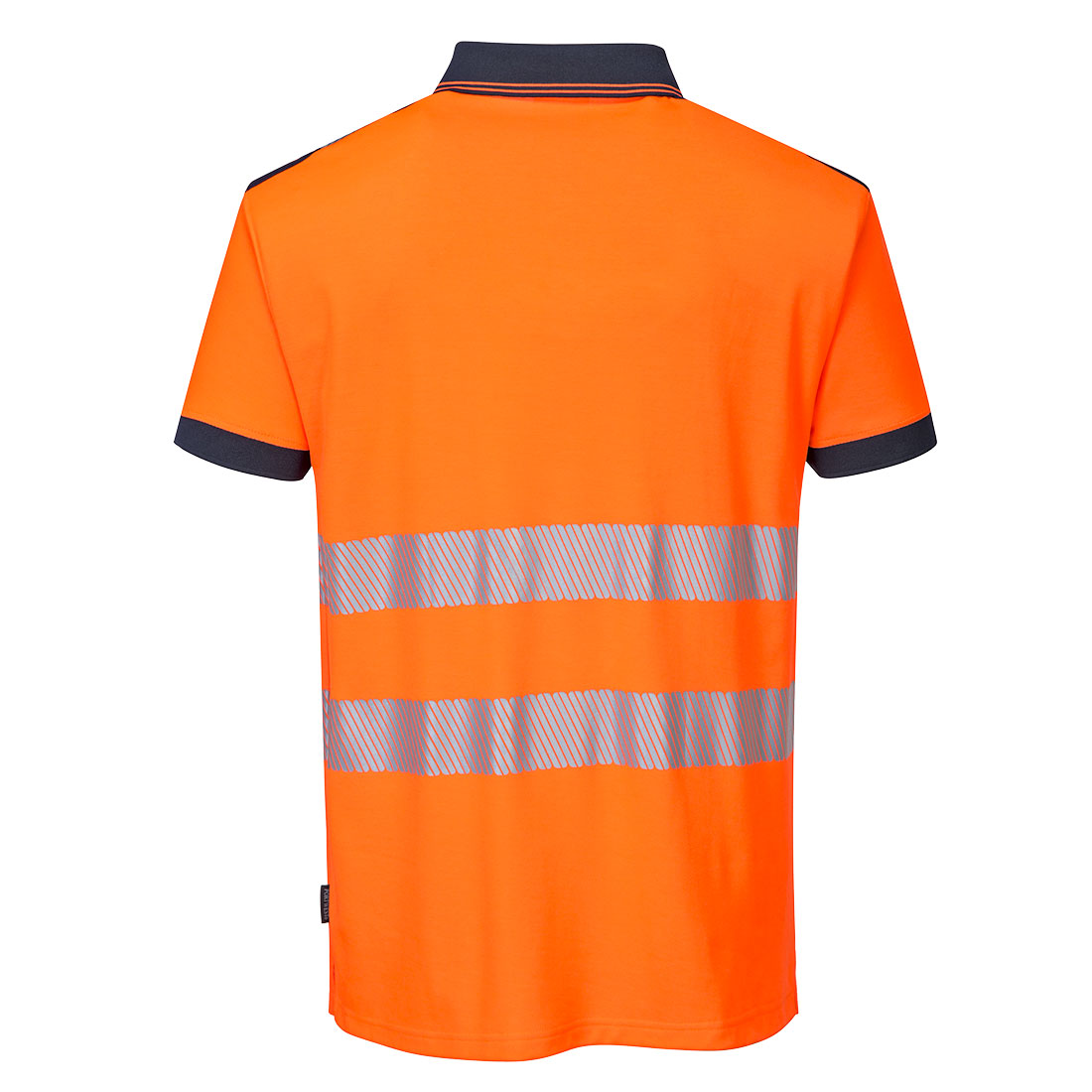 PORTWEST T180 PW3 HiVis Polo Shirt Short Sleeve Work CE Safety Top Comfort - Hamtons Direct