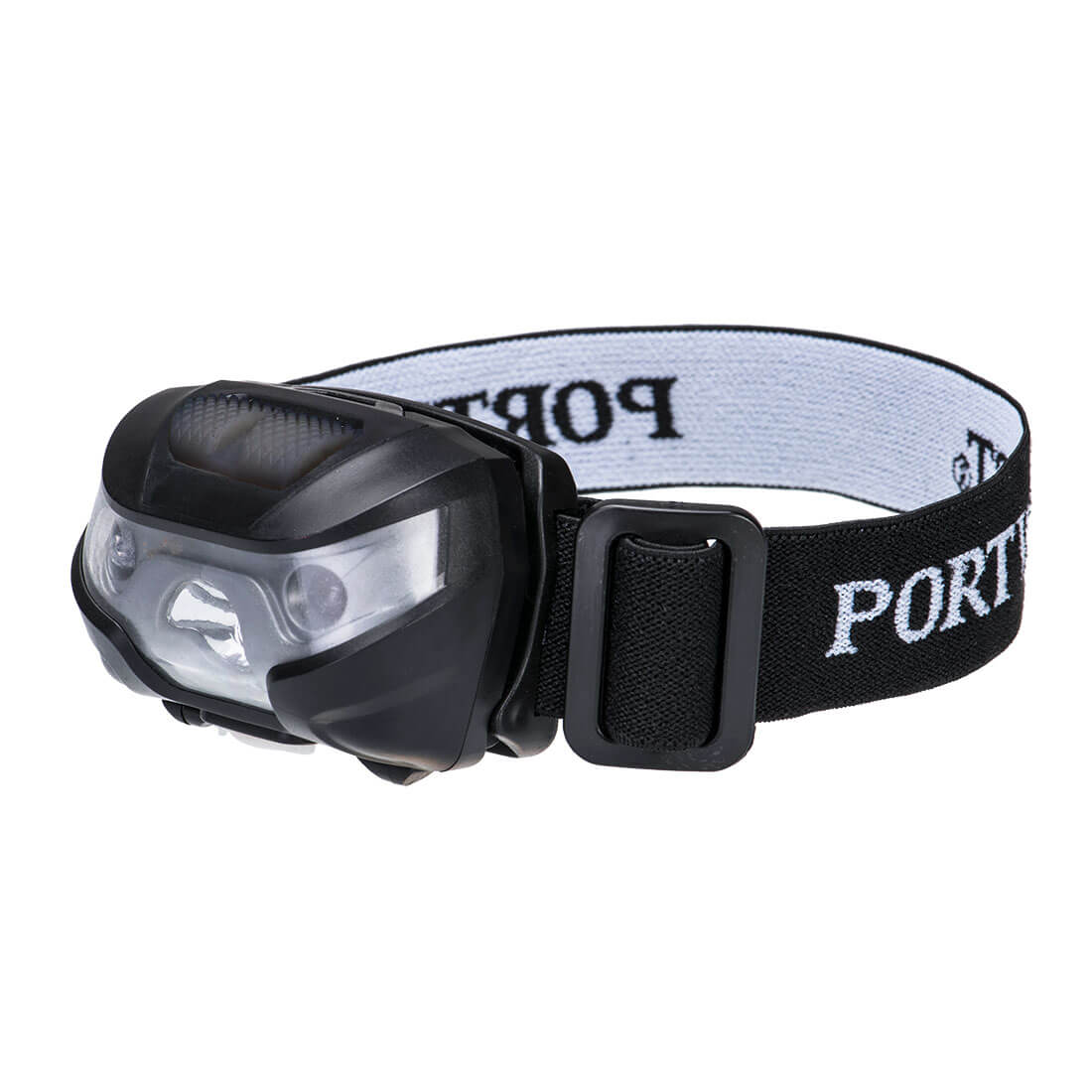 Portwest Super Bright Rechargeable180° Head LED USB Torch Work 100 Lumen Light Headlamp - Hamtons Direct