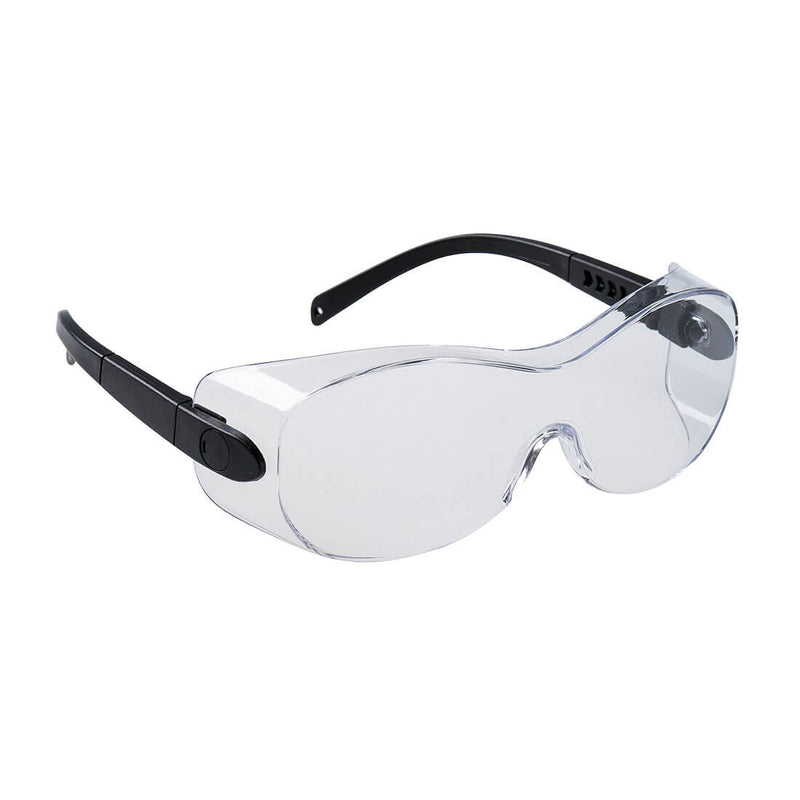 Over Spectacle Safety Anti Scratch UV + Eye protection Eyewear Glasses - Hamtons Direct