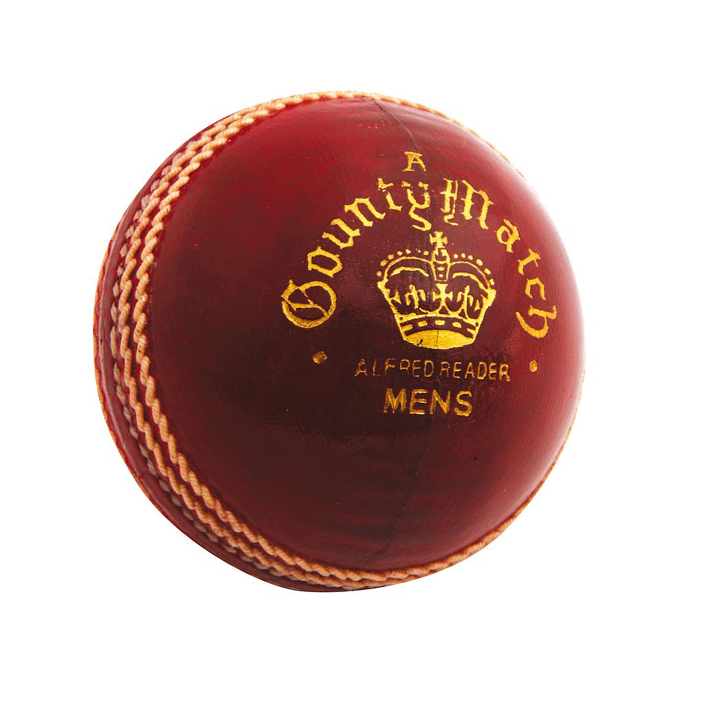 Readers Leather County Match Grade ‘A’ League & Cup Premium Cricket Balls - Hamtons Direct