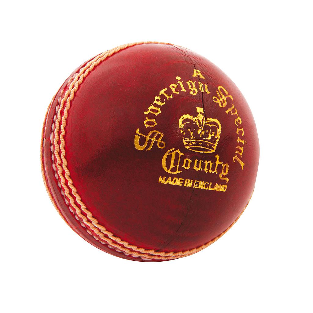 Readers Leather Sovereign Special County ‘A’ Test Match 5 Layer Premium Cricket Balls - Hamtons Direct