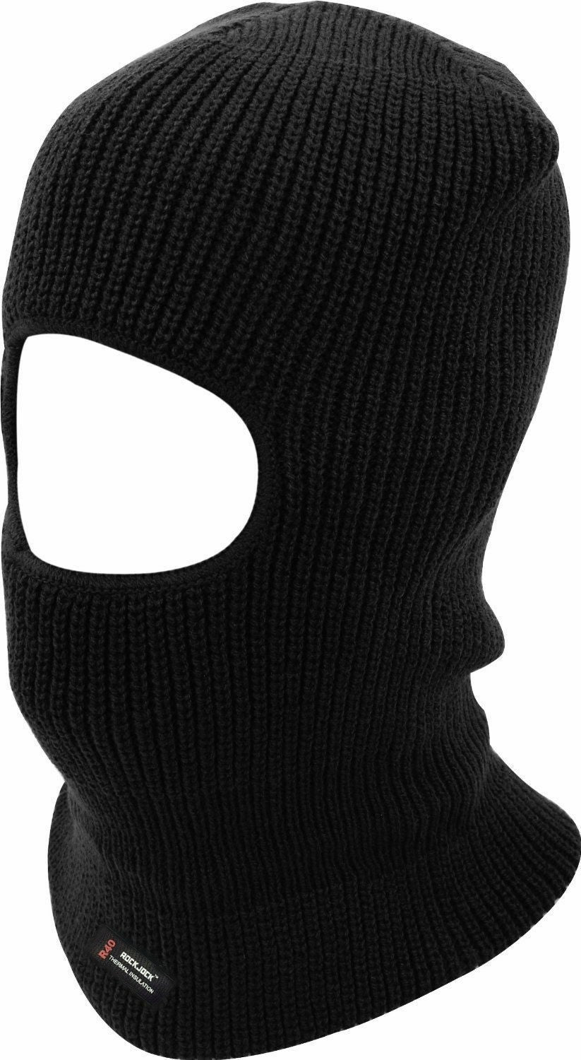 BALACLAVA BLACK THINSULATE WINTER SAS STYLE ARMY SKIING SKATE KNITTED MASK SNOOD - Hamtons Direct