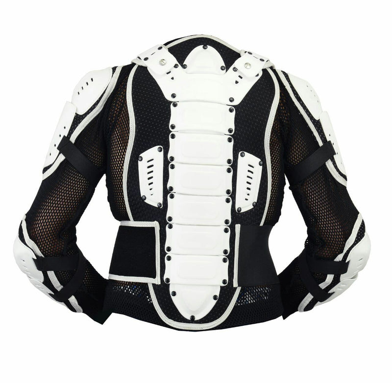 Kids Children Body Armour Motocross Jacket Chest Spine Elbow Shoulder Protection - Hamtons Direct
