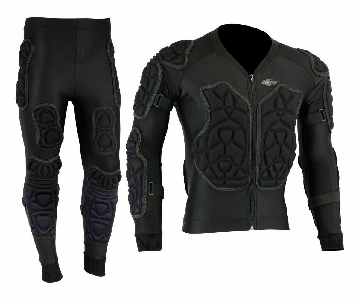 BODY ARMOUR MOTORBIKE MOTORCYCLE MOTOCROSS SKIING SPINE GUARD PROTECTIVE SUIT - Hamtons Direct