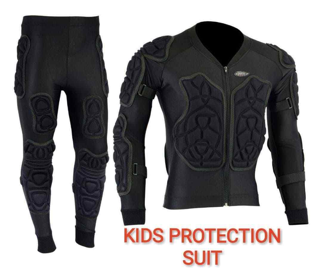 KIDS BODY ARMOUR MOTORBIKE MOTORCYCLE MOTOCROSS CUBS SPINE GUARD CE PROTECT SUIT - Hamtons Direct