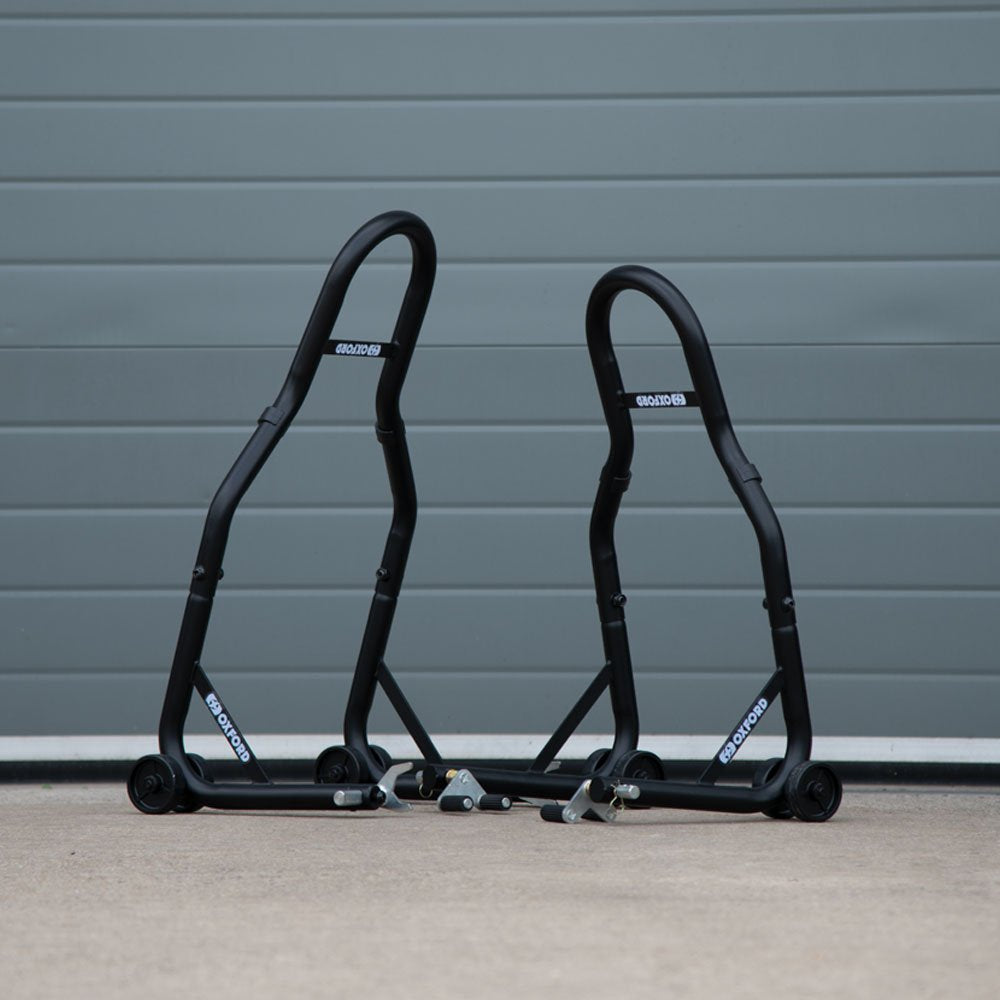 OXFORD SP821 REAR PADDOCK STAND 2.0 MAXIMUM STABILITY - NEW VERSION BLACK