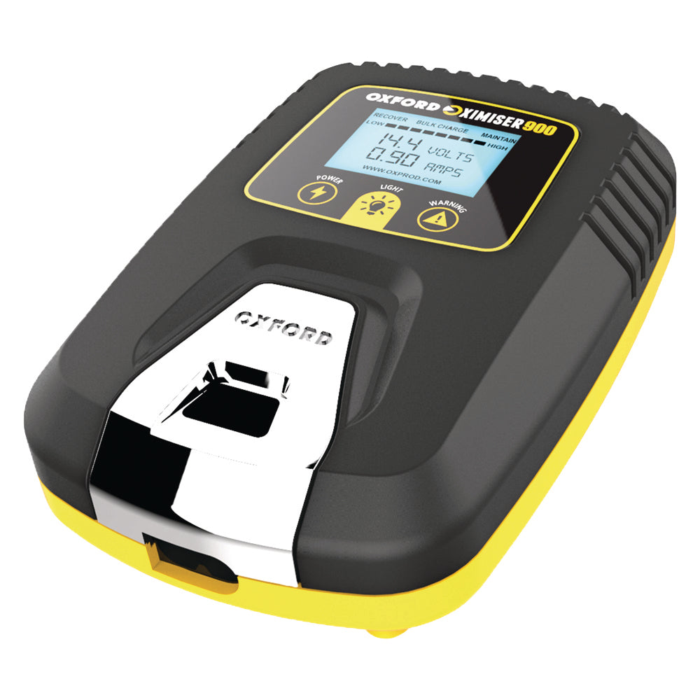 OXFORD OXIMISER 900 MOTORCYCLE / BIKE 12V BATTERY TRICKLE CHARGER OPTIMISER