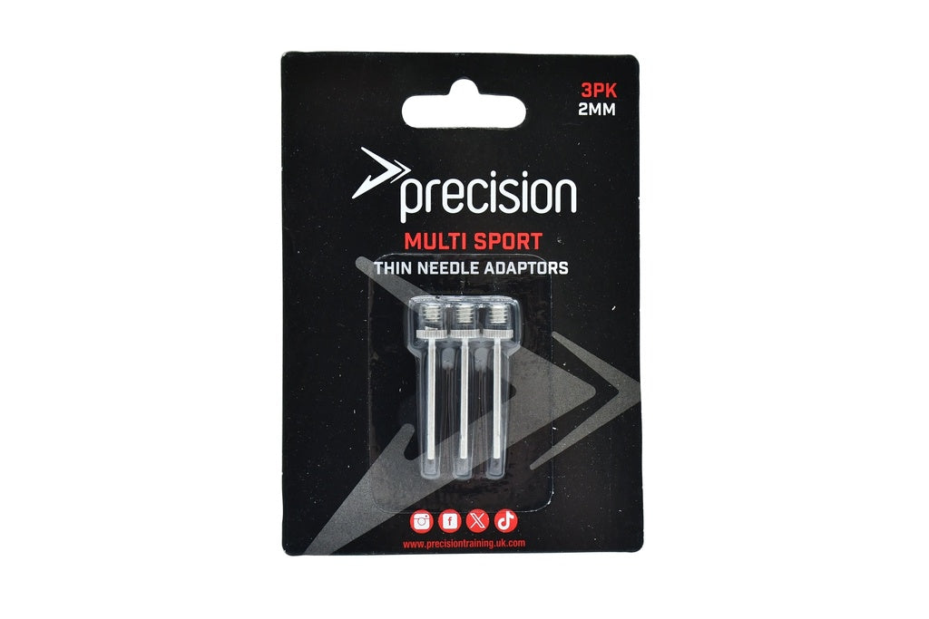 PRECISION THIN AND STANDARD NEEDLE ADAPTORS | FOOTBALL PUMP NEEDLES 2MM AND 3MM
