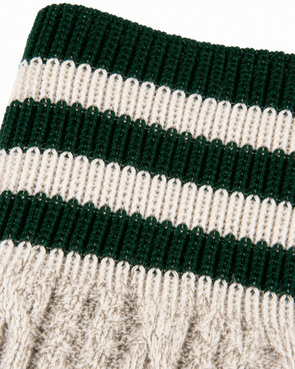 Traditional Bavarian Trachten Socks – Oatmeal Marl Knee High Lederhosen Socks - Hamtons Direct