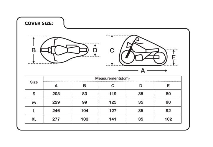 OXFORD AQUATEX MOTORBIKE MOTORCYCLE SCOOTER OUTDOOR WATERPROOF PROTECTION COVER