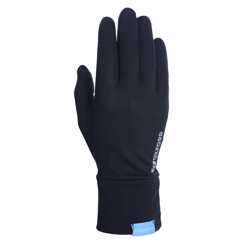 OXFORD COOLMAX MOTORBIKE MOTORCYCLE MOISTURE WICKING INNER GLOVES