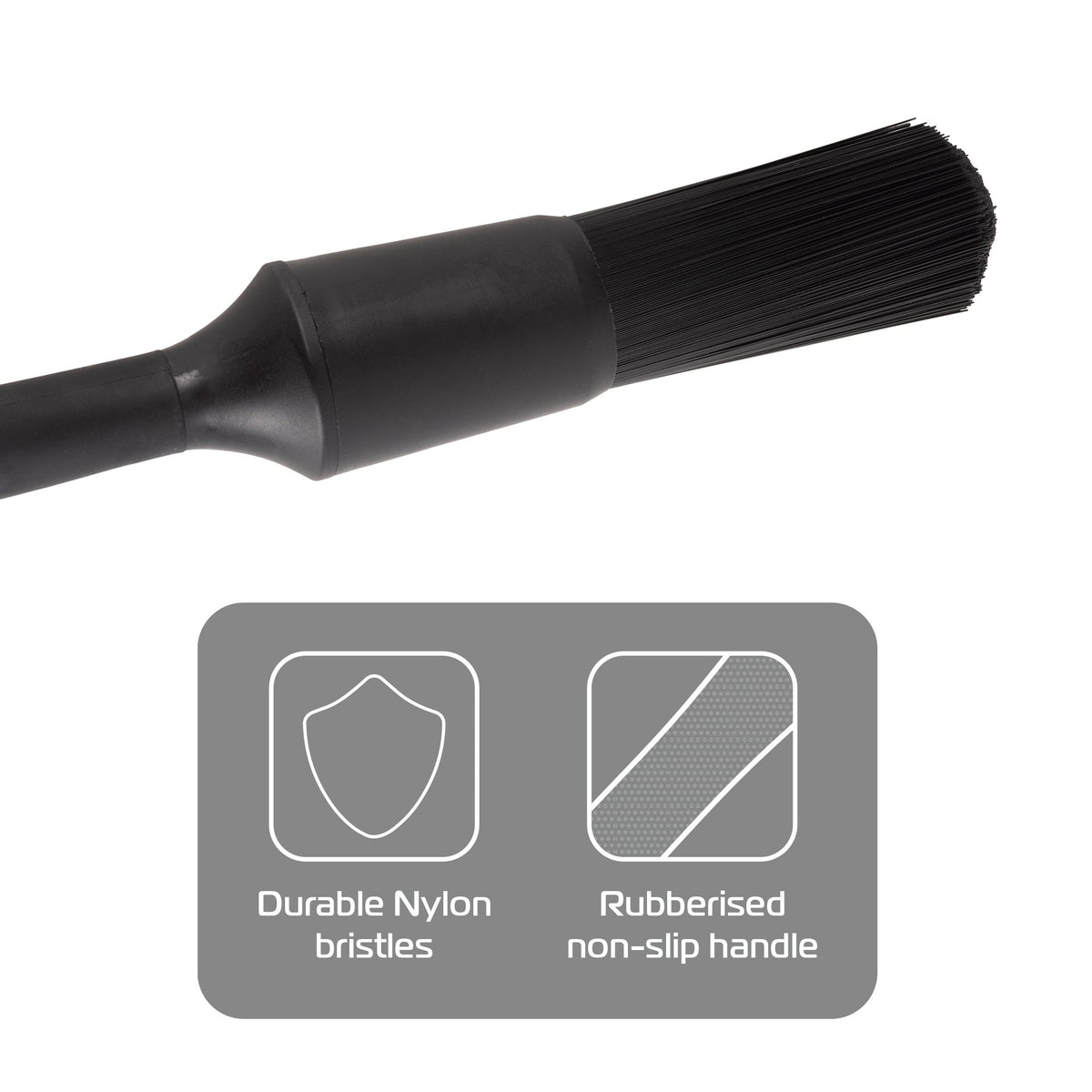OXFORD MOTORBIKE MOTORCYCLE DRIVETRAIN PRO DETAILING NYLON BRISTLES BRUSH CLEANER