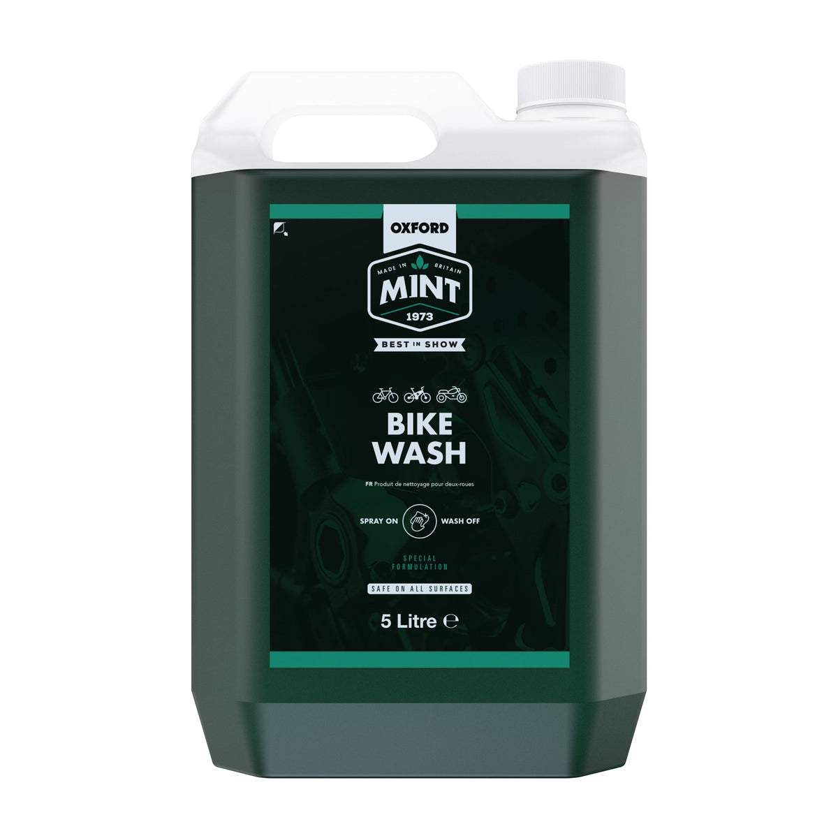 OXFORD MINT ALL PURPOSE MOTORCYCLE MOTORBIKE CLEAN WASH DIRT GRIME 1L 5L