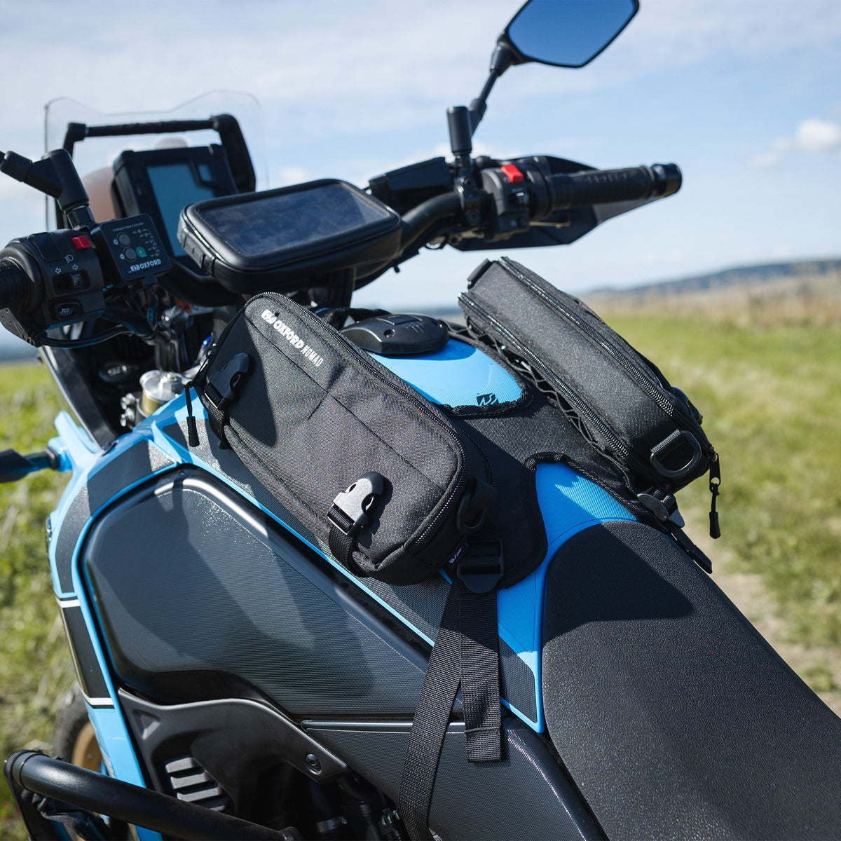 OXFORD NOMAD MOTORBIKE MOTORCYCLE UTILITY POUCH 2 LITRE HARNESS ATTACHMENT ACCESSORY