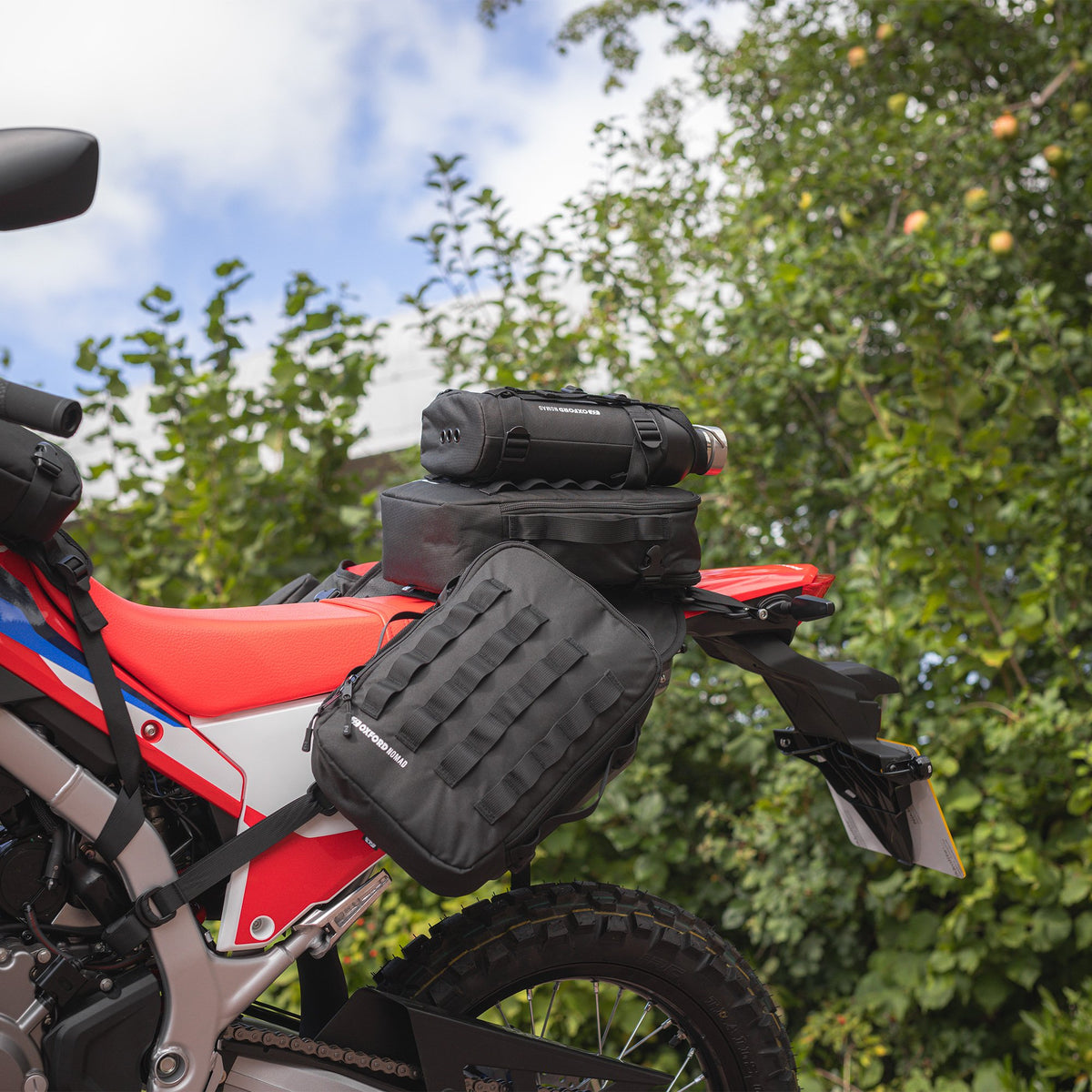 OXFORD NOMAD MOTORBIKE MOTORCYCLE UTILITY BAG 4 LITRE HARNESS ATTACHMENT ACCESSORY