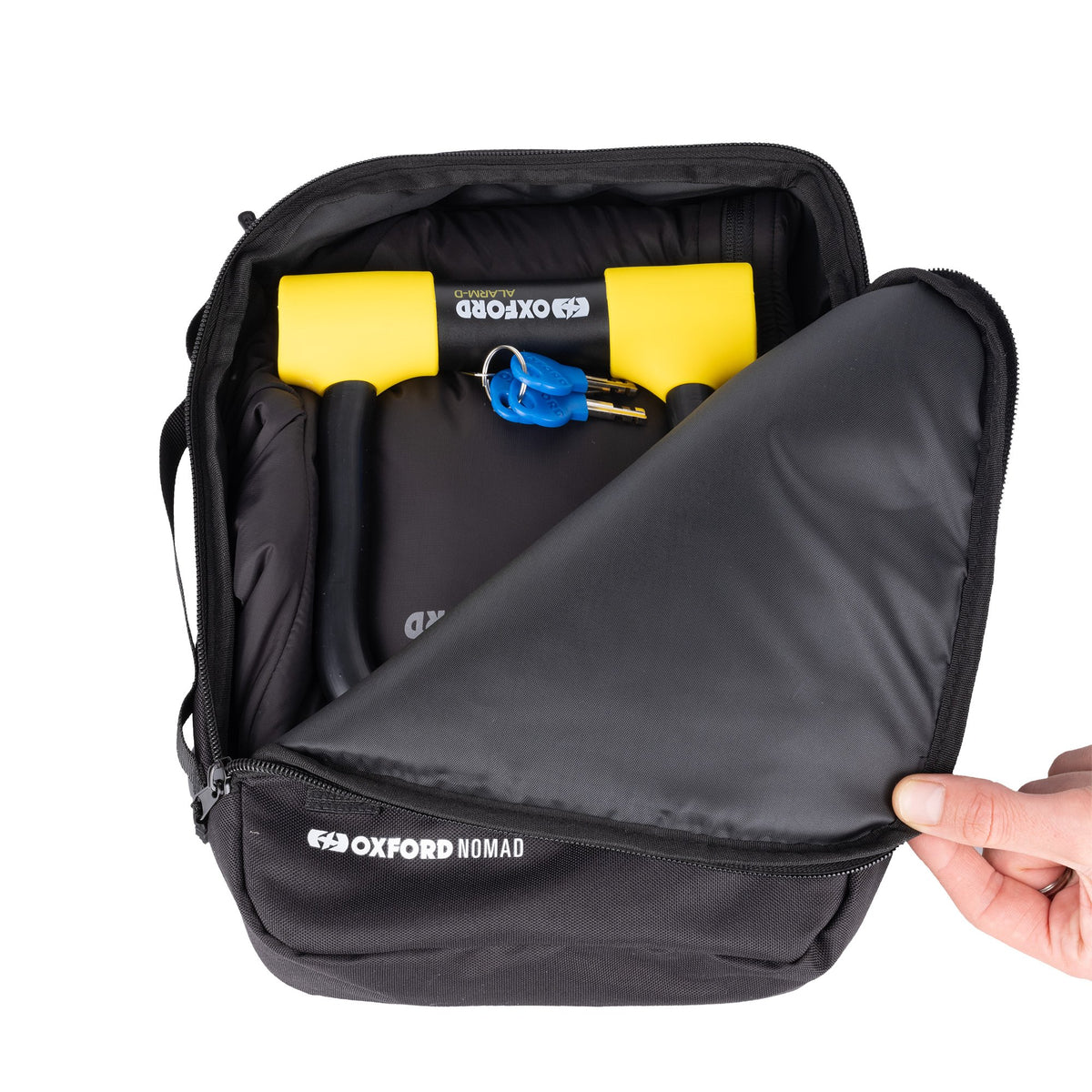 OXFORD NOMAD MOTORBIKE MOTORCYCLE UTILITY BAG 4 LITRE HARNESS ATTACHMENT ACCESSORY