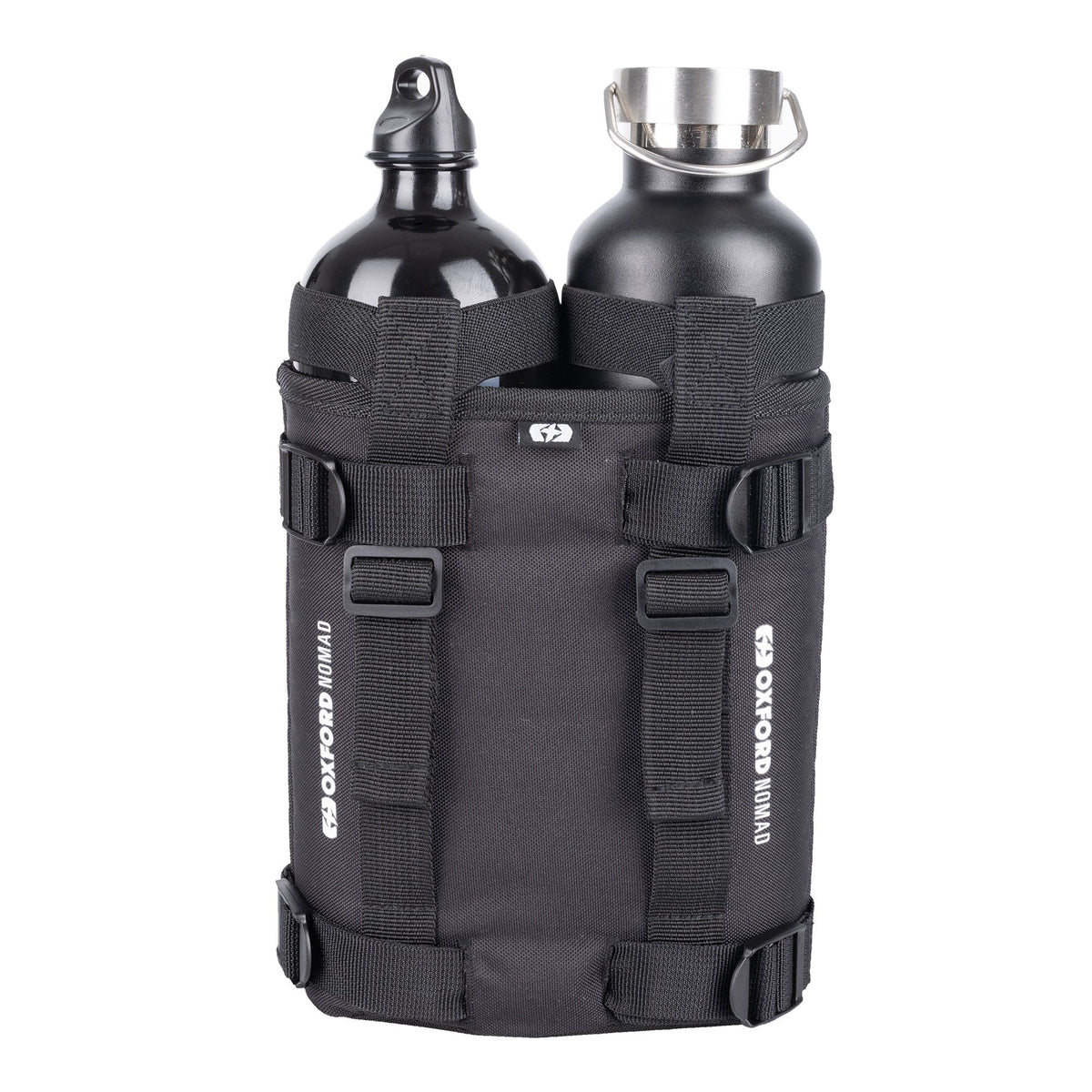 OXFORD NOMAD BOTTLESTASH XL CARRIER BAG BOTTLE HOLDERS MOTORCYCLE BIKE ACCESSORY