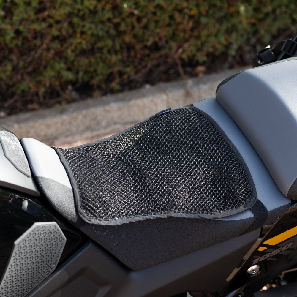 OXFORD MOTORBIKE MOTORCYCLE ADVENTURE & TOURING COOL MESH SEAT COVER VENTILATED