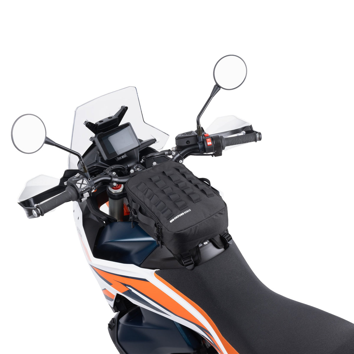 OXFORD NOMAD MOTORCYCLE MOTORBIKE TANK HARNESS UNIVERSAL TANK FIT LOAD-CARRYING