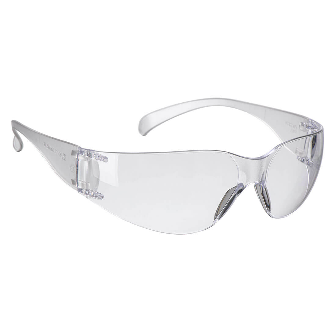 Portwest PW32 Safety Glasses | Smoke Lens Wrap Around Eye Protection with UV & Anti-Scratch
