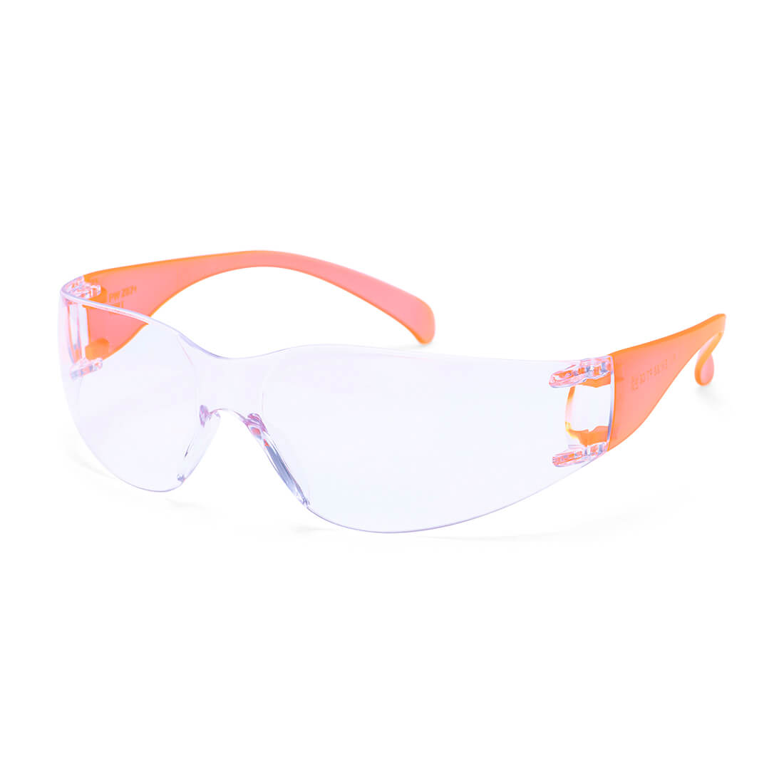 Portwest PW32 Safety Glasses | Smoke Lens Wrap Around Eye Protection with UV & Anti-Scratch