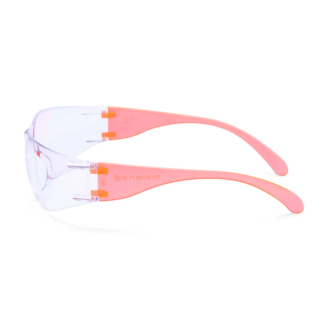 Portwest PW32 Safety Glasses | Smoke Lens Wrap Around Eye Protection with UV & Anti-Scratch