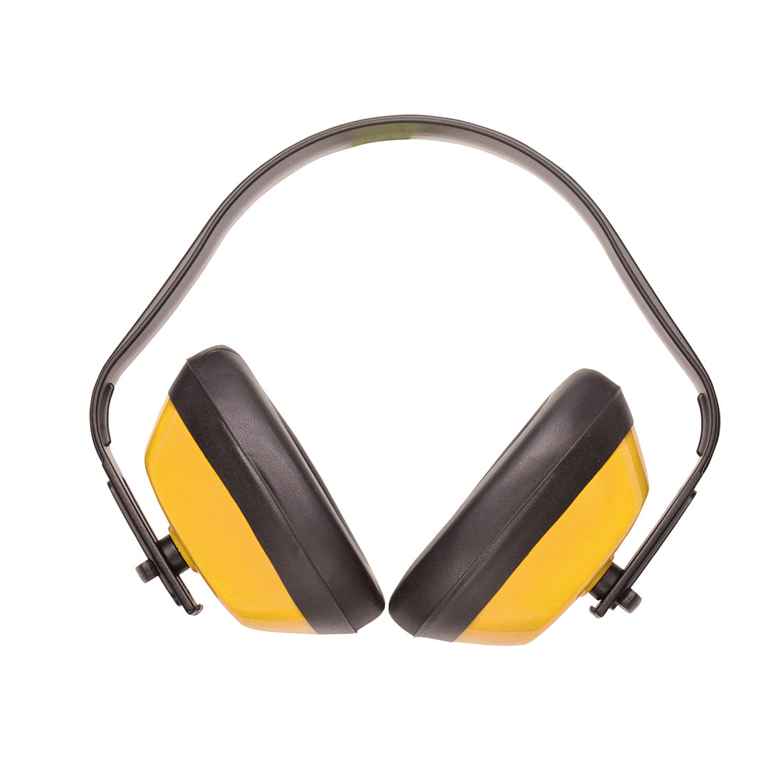PORTWEST PW40 CLASSIC EAR DEFENDERS RED AND YELLOW EAR PROTECTION HEADSET