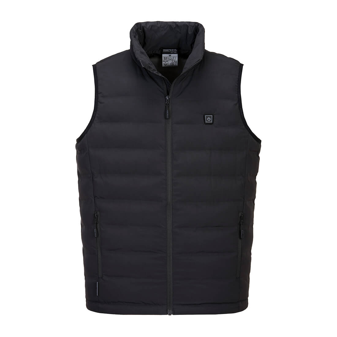 PORTWEST ULTRASONIC MEN WINTER HEATED TUNNEL BODYWARMER WATER RESISTANT GILLET