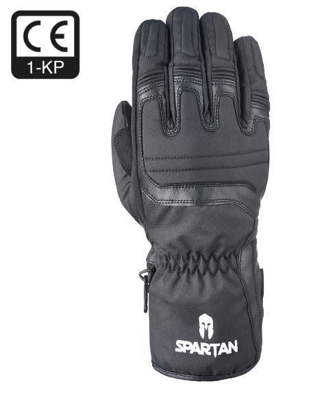 OXFORD SPARTAN BLACK MOTORBIKE MOTORCYCLE WINTER WATERPROOF CE GLOVES