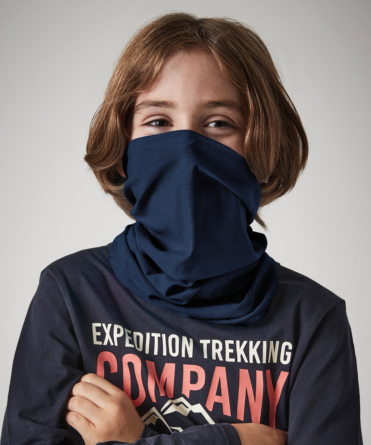 Junior Kids Scarf Motorbike Cycling Neck Warmer Tube Balaclava Snood Morf Scarf - Hamtons Direct