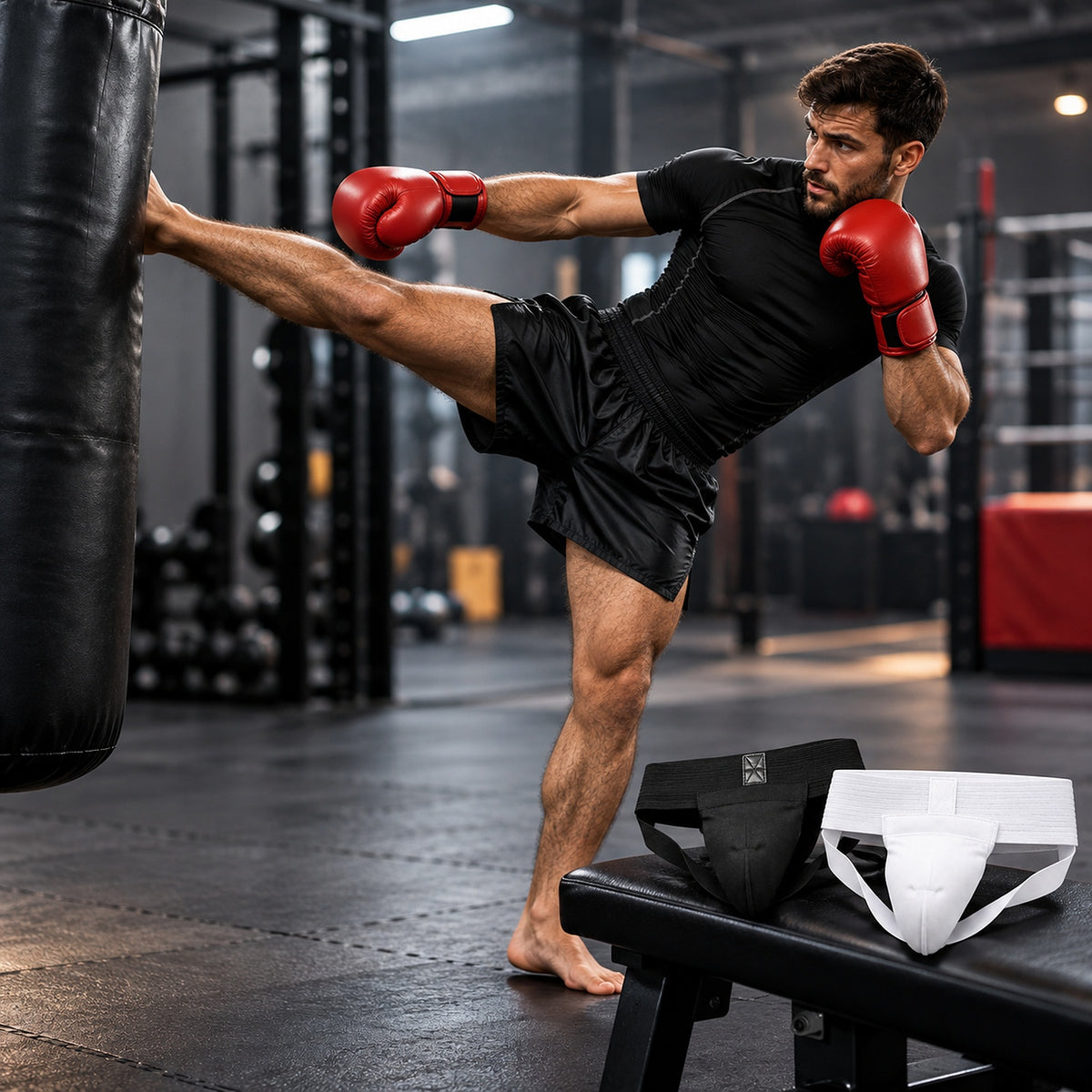 Cimac Groin Guard with Removable Cup – Martial Arts, Kickboxing & MMA - Hamtons Direct