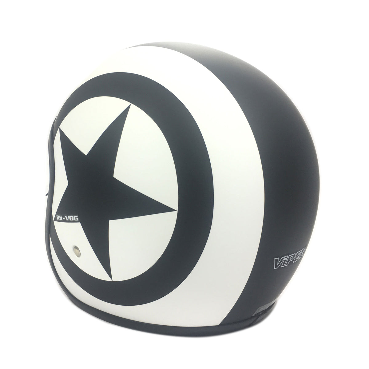 Viper RS-V06 Open Face Jet Tourer Retro Scooter Motorcycle Motorbike Helmet - Hamtons Direct