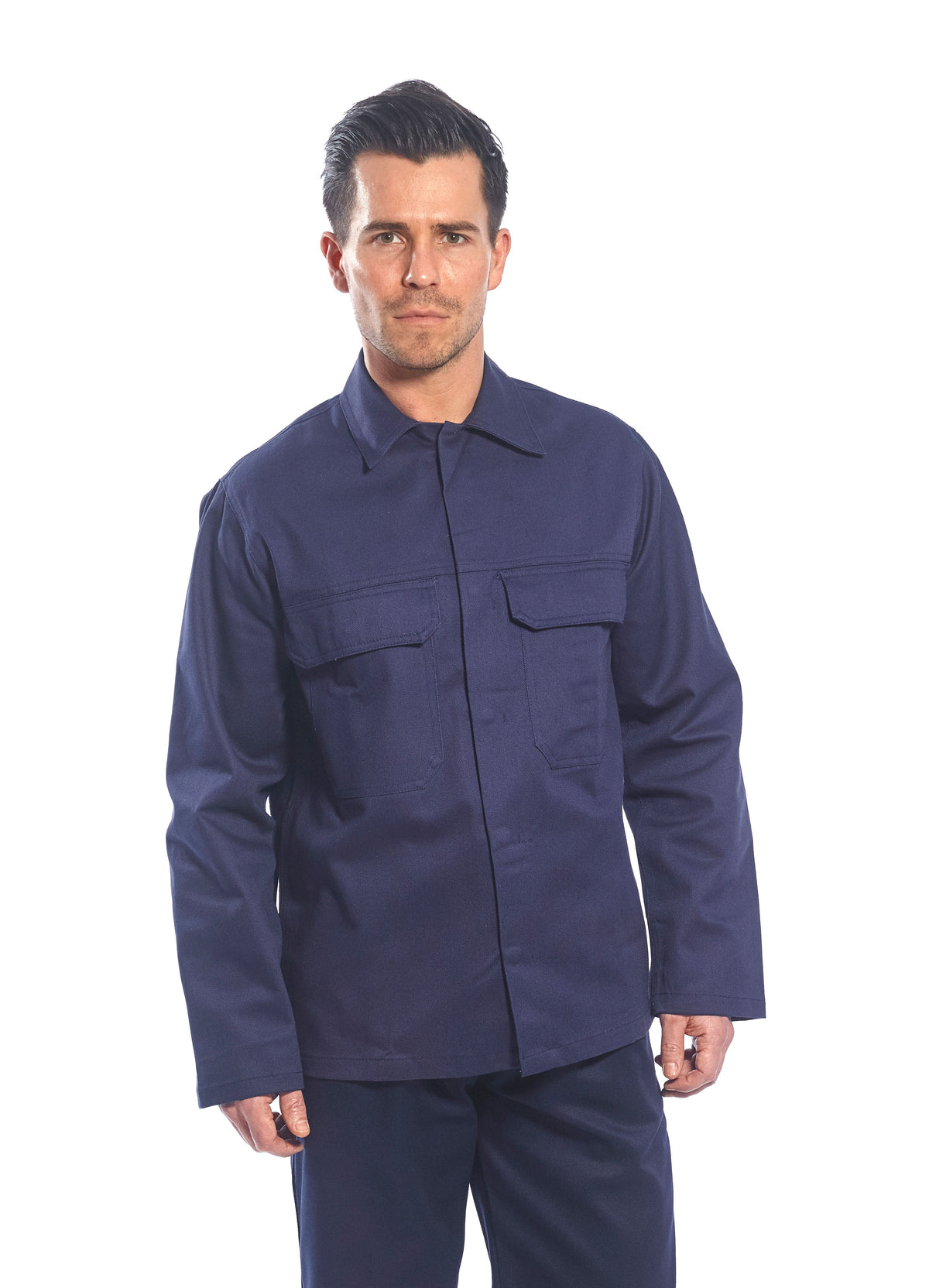 Portwest Bizweld BIZ2 Flame Resistant Welding Workwear Hazard Protection Jacket - Hamtons Direct