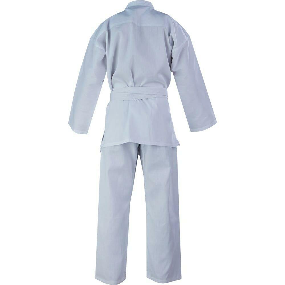 Blitz Kids Lightweight 6oz Karate Gi Children's Student Karate Aikido Uniform Free White Belt - Hamtons Direct