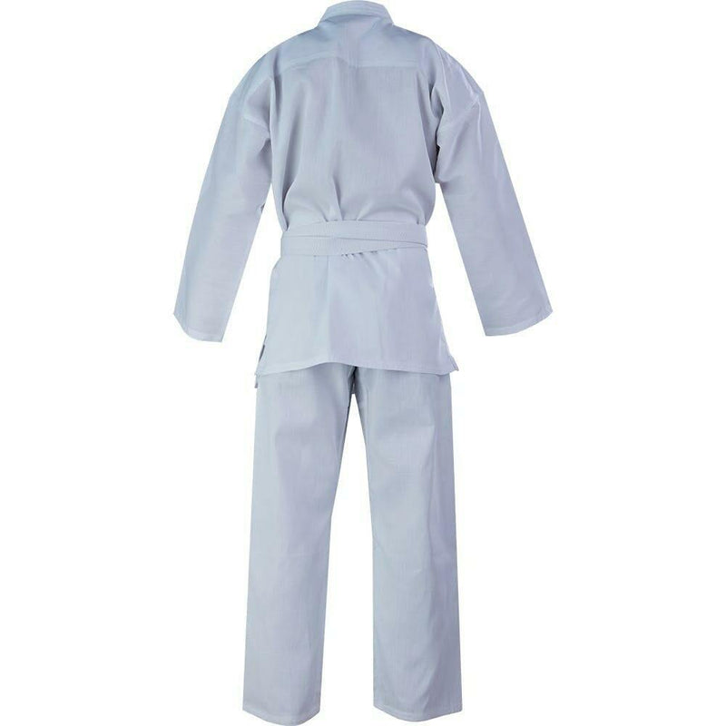 Blitz Kids Lightweight 6oz Karate Gi Children's Student Karate Aikido Uniform Free White Belt - Hamtons Direct