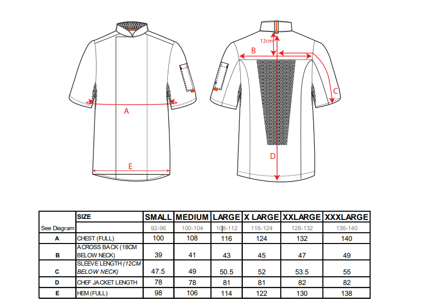 PORTWEST MESHAIR PRO CHEFS FOOD KITCHEN CATERING INDUSTRY UNISEX JACKET C738 - Hamtons Direct