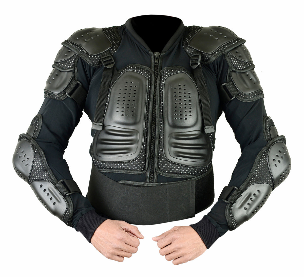 Body Armour Motorcycle Motorbike Motocross 3-Piece Shoulder Armour - Hamtons Direct