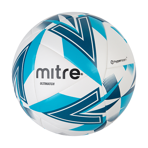 Mitre Ultimatch Match Ball Adults Kids Football Players Outdoors - Hamtons Direct