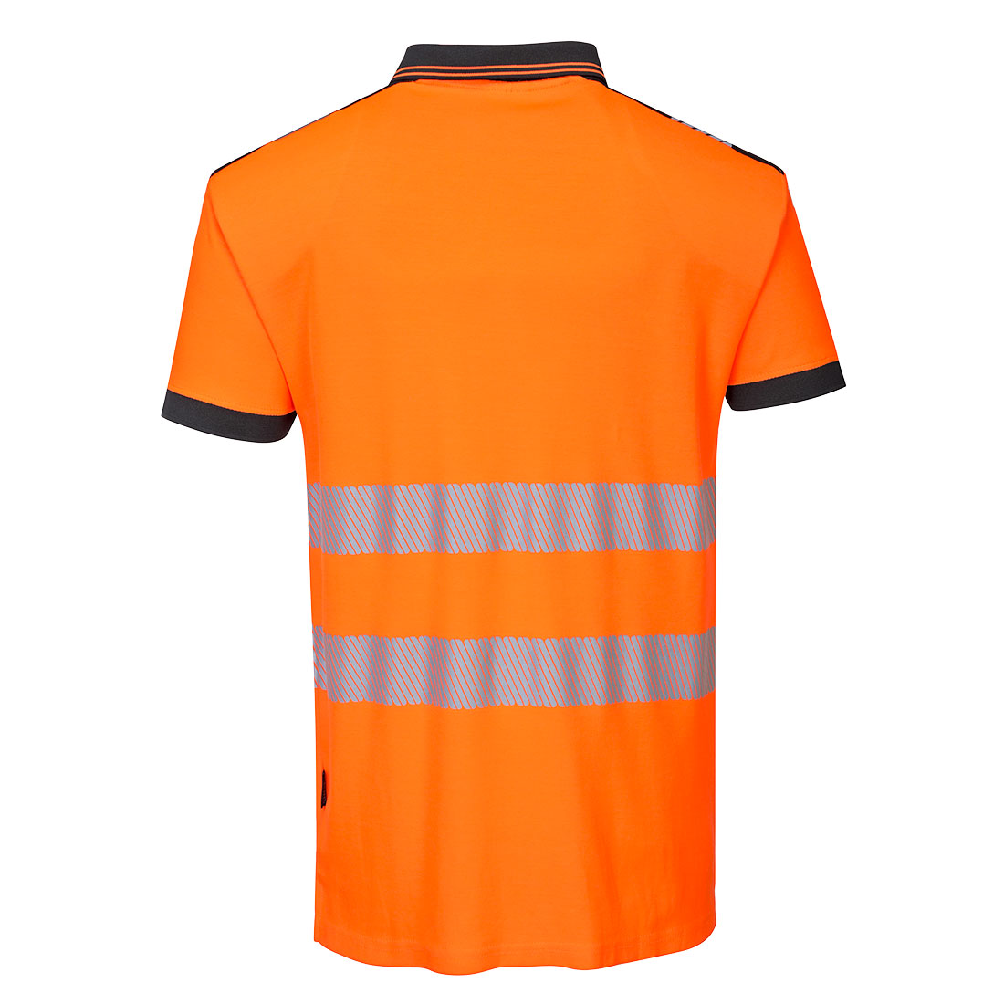 PORTWEST T180 PW3 HiVis Polo Shirt Short Sleeve Work CE Safety Top Comfort - Hamtons Direct