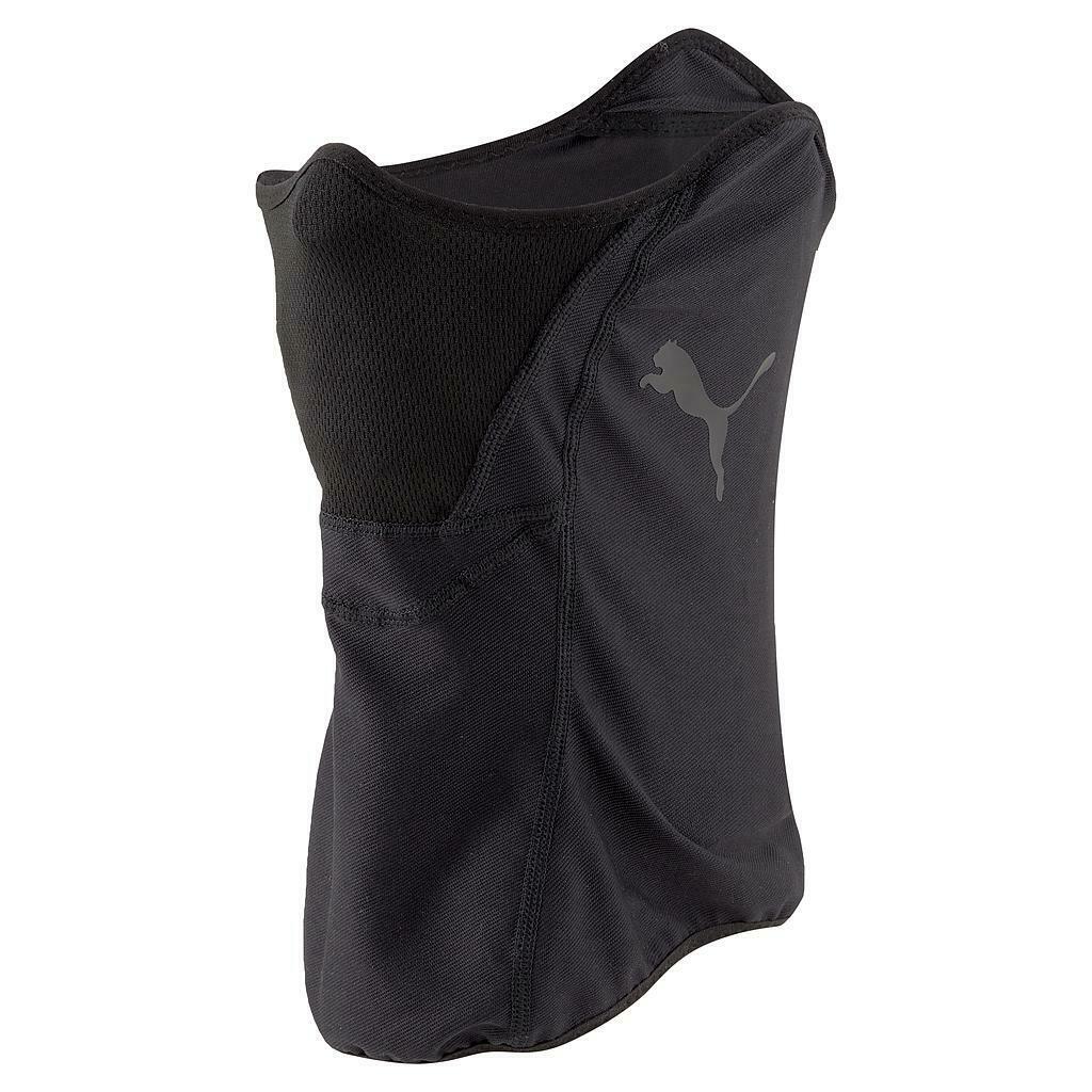 Puma ftblNXT Face Mask Snood Neck Warmer Football Motorbike Youth Adult Black - Hamtons Direct